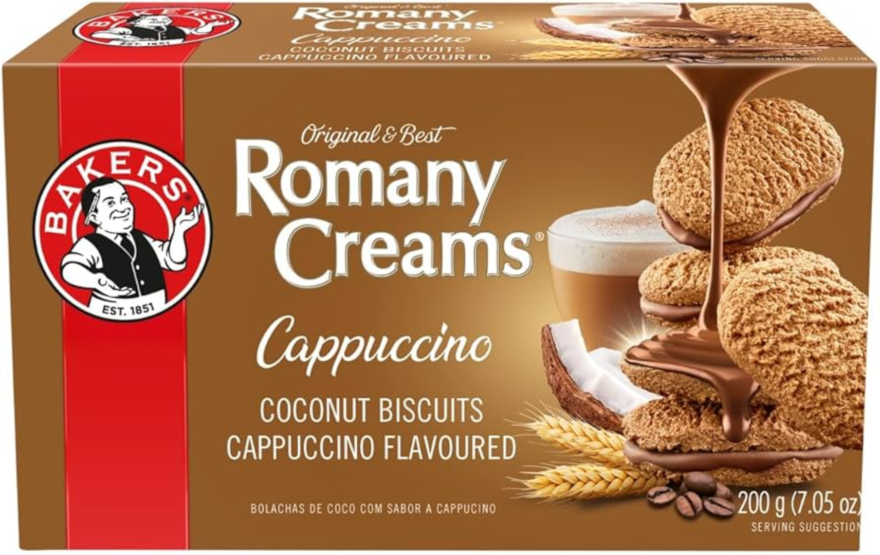 BAKERS ROMANY CREAM CAPPUCCINO 200G